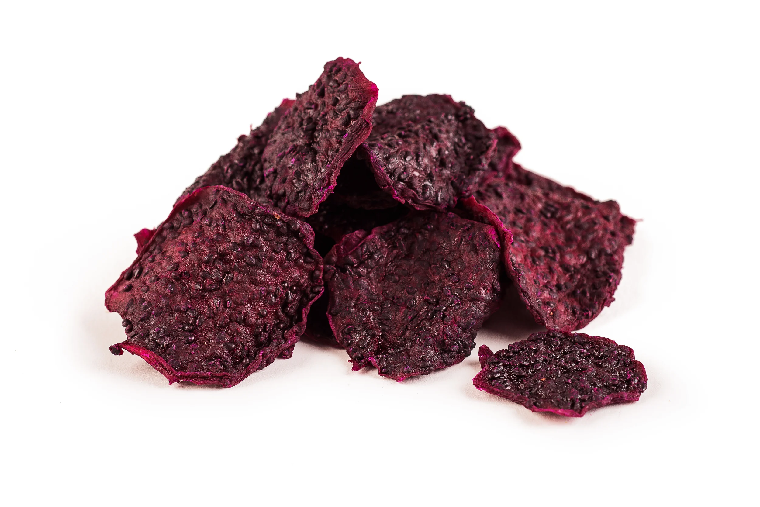 Organic dried pitahaya dragon fruit from Nicaragua supplied by Sol Organica